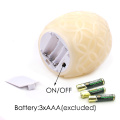 AAA Battery Power Supply ABS and Wax LED Atmosphere Lamp